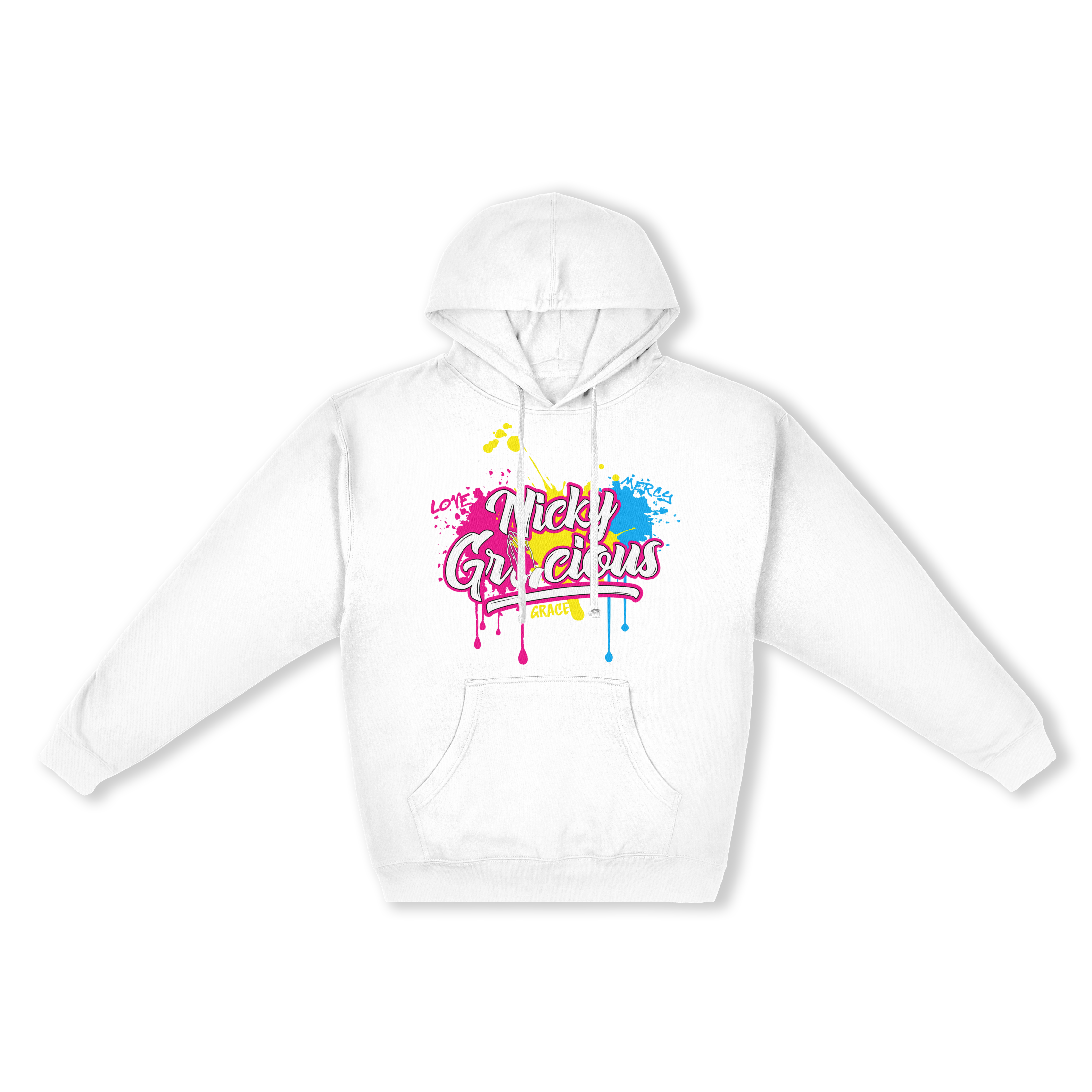 Nicky Gracious Paint Splash Hoodie